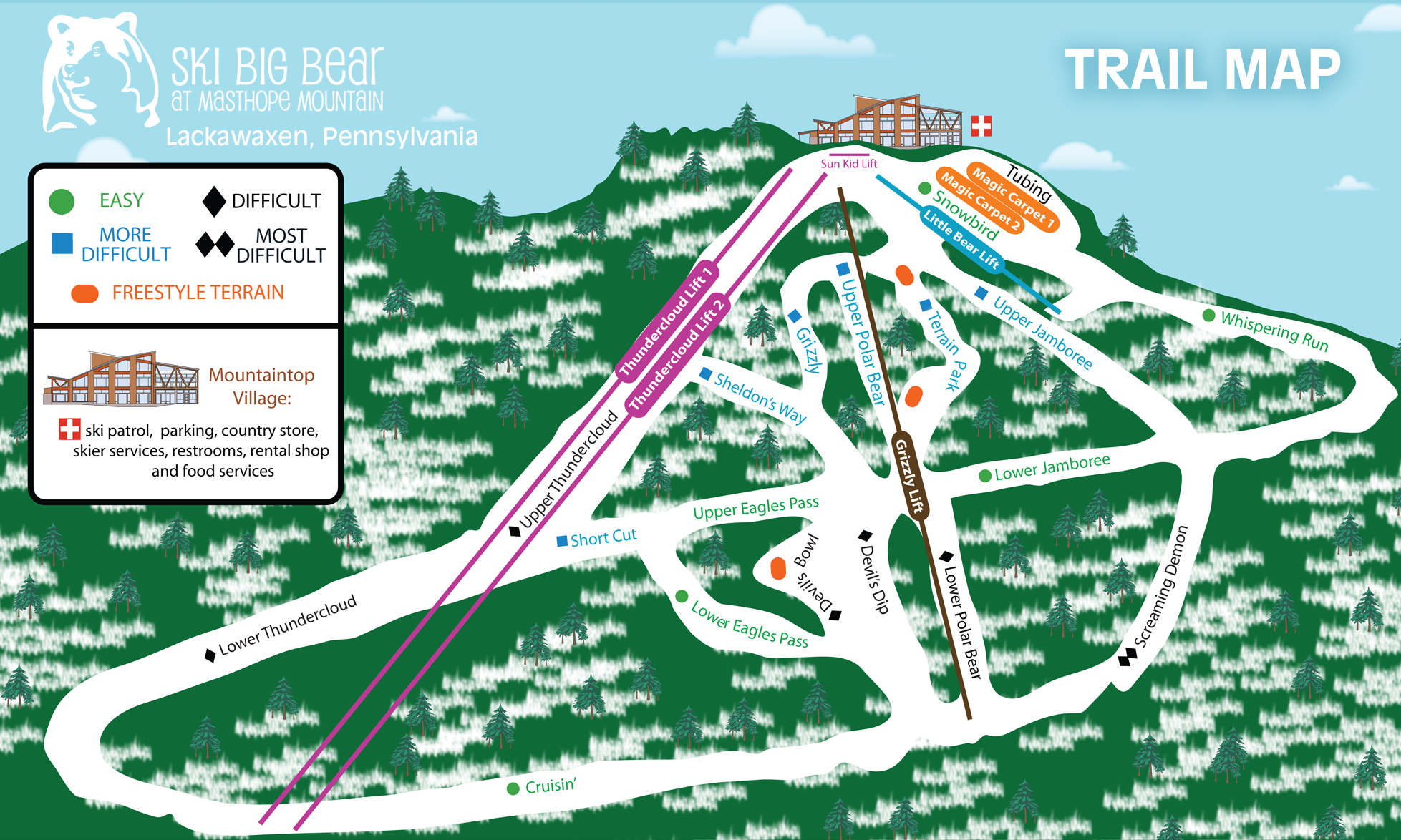 Ski Big Bear at Masthope Mountain